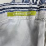 Gianni Bini Striped High Rise Zipper Shorts Skort Classic Contemporary Preppy 6 Photo 4