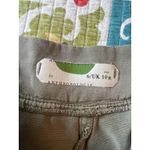 Anthropologie By  Blythe Wide-Leg Cropped Pants In Moss Green Size: 6 (Small) Photo 5