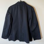 Anne Klein Black Cotton Jacket Size Large Photo 7