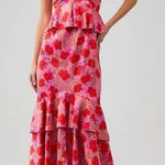 Show Me Your Mumu Reese Dress - Pink Floral - Size XL Photo 0