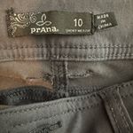 prAna Stretch Zion Halle Pant Roll Up Ankles Steel Gray Size 10 Photo 9