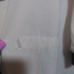 Tricot Chic Knit Cream and Black Long Sleeve Graphic Top Odd Art Luxury Size 10 Photo 5