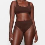 SKIMS SWIM MID WAIST BIKINI BOTTOMS COCOA XL NWT Photo 0
