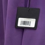 Mac Duggal . Purple One Shoulder Flowy Chiffon Mini Dress. Photo 7