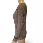 Guess Gold/Brown Sweater Top Size M Photo 2