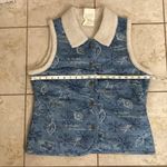 Christopher & Banks Faux Shearling Holiday Vest Photo 7