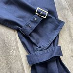 We Wore What NWT  Paper Bag Buckle Canal Denim Jeans Danielle Bernstein Size 28 Photo 11