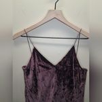 Alexander Wang NWOT  Velvet Cami Top - Deep Purple Photo 7