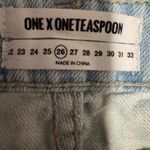 One Teaspoon  Jean Shorts high waist Bonita size 26 Photo 4
