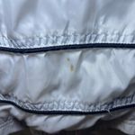 Nike Vintage 90’s Big Swoosh Jacket Womens Size Large White Black Athletic Photo 3