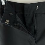ZARA  Black Satin Straight Cargo Pants XS Utility Sleek Photo 4