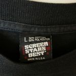 90s Vintage Two Elephant T Shirt USA Animal Rhinestones Studs Graphic Tee Large Photo 3