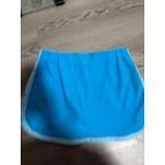Nike  Women Blue Athletic Skirt Shorts Built in Compression Leggings Size Large Photo 2