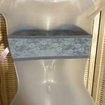 PINK - Victoria's Secret  Lilac or Pale Blue Gray Lace Bandeau Medium M Photo 10