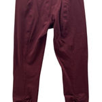 Beyond Yoga Beyond‎ Yoga Ruched Leggings Maroon Small Photo 0