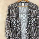 H&M Printed Geometric Cardigan MEDIUM Photo 3