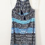 Tommy Bahama Tommy Bahamas Mayan Maze Halter Dress Blue Size Medium M Photo 5