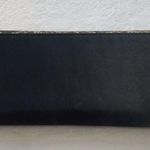 Black Satin and Gold Metallic Floral Lace Cocktail Clutch Handbag Photo 3