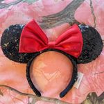 Disney minnie mouse  land sequin mickey bow ears headband Photo 0