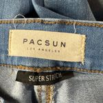 PacSun SZ 25 Ankle Jeggings Jeans Low-Rise Frayed Step Hems Zip-Fly Light Wash Photo 8