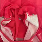 Carlisle  Women Top M Coral Argyle Rayon Textured Vibrant Layer Slinky‎ Comfort Photo 5