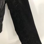 Superdry  Olive Biker Jacket Leather Zip Down Photo 5