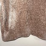 Romeo + Juliet Couture Tan Chenille Knit Pullover Sweater Photo 4