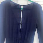 Timing  navy Ripped rayon romper L Photo 7