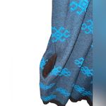 Love moschino Wool Cashmere Angora Aztec Dress Long Sweater Size L Ladies Photo 2