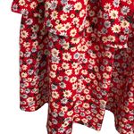 SheIn Red Dress With Tiny 🌺 Flowers 🌺 Photo 5