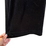 ZARA Black Velour Drawstring Waist Wide Leg Lounge Casual Pants Women Sz S Photo 4