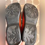 Dansko  Red Black Vintage Mary Jane Mules sz 39 US sz 8-9 contrast bow and trim Photo 8