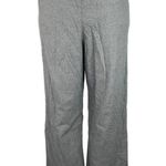 Uniqlo Gray Drawstring High Waisted Casual Ankle Stretch Wide Leg Pants Size XS Photo 2
