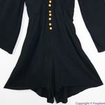 Eloquii New!   black 100% cotton Flare Sleeve Romper,‎ 18 Photo 5
