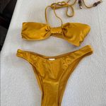 Zimmermann Wylie Halter Bikini orange. Size 0 US 4, $260 Photo 9