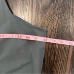 Open Edit Olive Green  Sleeveless Halter Maxi Dress Photo 2