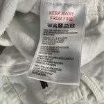 Urban Outfitters BDG  White Linen Blend Wide Leg Pants Drawstring Y2K Size Medium Photo 7