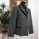 Talbots  Women's 12 Jacket Wool Blend Long Sleeve 3 button Clueless Preppy Office Photo 1