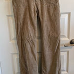 Vintage So Wear It Declare It Corduroy Tan Flare Low Photo 0