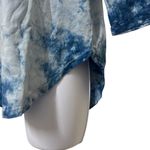 Groceries Apparel Willa Top Blue Tie Dye 100% Organic Cotton XS NWT Oversized Photo 4