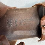 Birkenstock Papillio 38 US 7 N Lana Leather Wedge Sandal Brown Cognac Boho Prep Photo 8