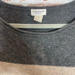 Club Monaco  100% Cashmere Two-Tone Sweater - Charcoal and Beige Photo 1