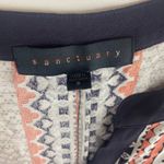 Sanctuary Top Womens Small White Orange Tribal Boho Southwestern Anthropologie Photo 4