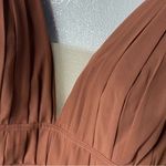 Revelry Dress 6 Alma Chiffon Maxi Gown Formal Cinnamon Rose Wedding Bridesmaid Photo 5