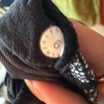 Lululemon  Free to Be Sports Bra Black White Geometric Print Strappy Back Size 6 Photo 5