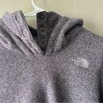 The North Face Purple Crescent Sunset Fleece Hoodie Size Medium Photo 1