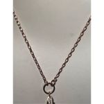 Origami Owl  Rose Gold Tone Crystal Heart Locket Necklace Photo 6