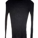 Vince . Cashmere Blend Black Ribbed Turtleneck‎ Sweater Photo 0