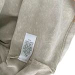 easel Ecru leopard T-shirt dress. Trendy 100% cotton oversized size small Photo 13