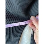 Charmed Heart Stylish Ribbed Black Bodysuit with Keyhole Design Size L Size L Photo 4